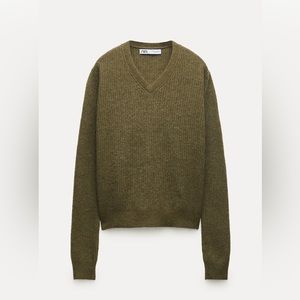 ZARA Alpaca and Wool Sweater